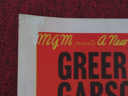 THE MINIVER STORY US HALF SHEET (22"x 28") POSTER GREER GARSON 1950 Movie posters