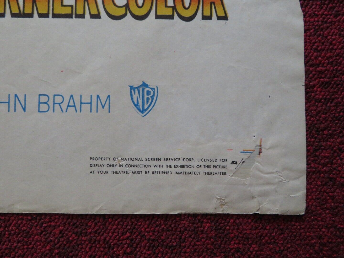 THE MIRACLE OF OUR LADY OF FATIMA US ONE SHEET POSTER GILBERT ROLAND 1952 Movie posters