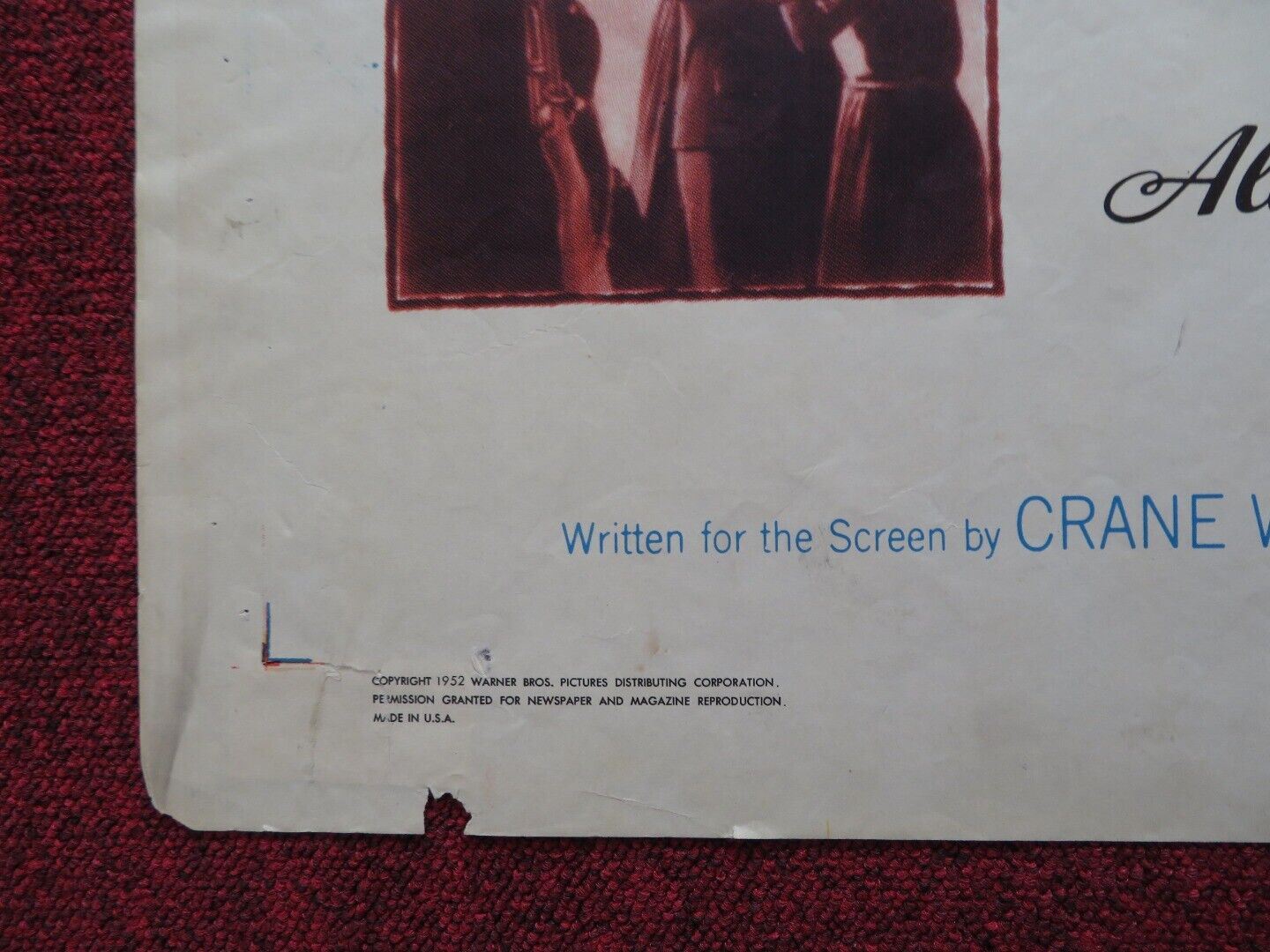 THE MIRACLE OF OUR LADY OF FATIMA US ONE SHEET POSTER GILBERT ROLAND 1952 Movie posters