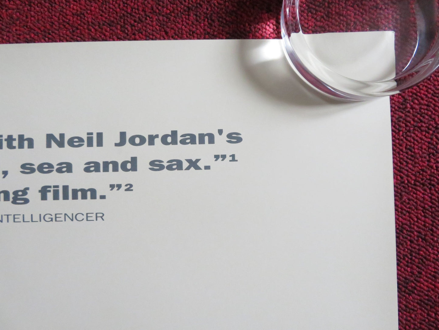 THE MIRACLE US ONE SHEET ROLLED POSTER BEVERLY D'ANGELO DONAL MCCANN 1991 Rendezvous Cinema Movie posters