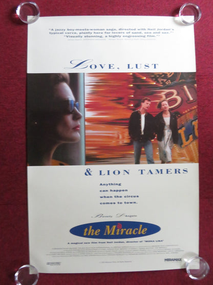 THE MIRACLE US ONE SHEET ROLLED POSTER BEVERLY D'ANGELO DONAL MCCANN 1991 Rendezvous Cinema Movie posters