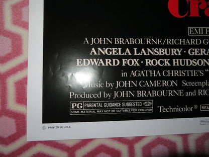 THE MIRROR CRACK'D US ONE SHEET POSTER AGASHA CHRISTIE ANGELA LANSBURY Rendezvous Cinema Movie posters