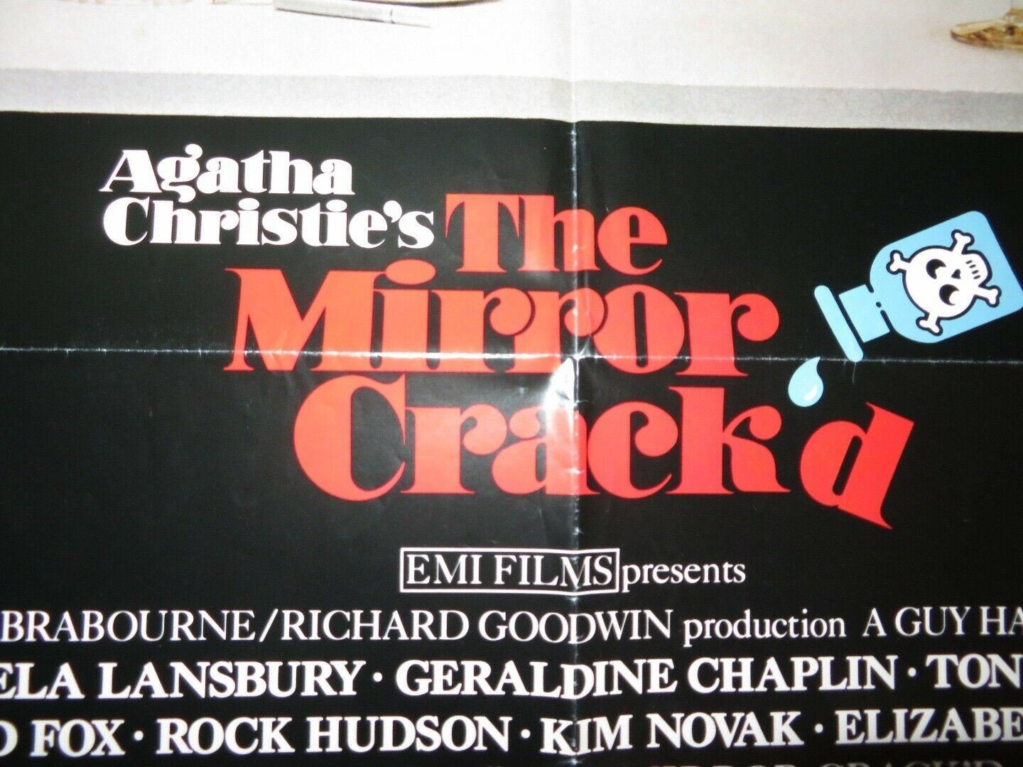 THE MIRROR CRACK'D US ONE SHEET POSTER AGASHA CHRISTIE ANGELA LANSBURY Rendezvous Cinema Movie posters