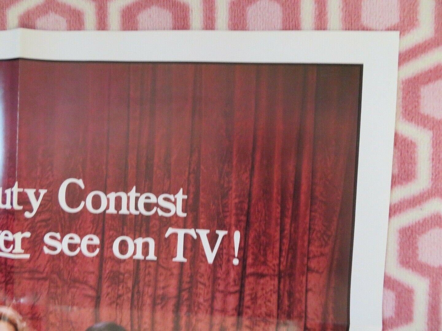 THE MISS NUDE AMERICA CONTEST FOLDED US ONE SHEET POSTER JIM BLAKE 1976 Movie posters