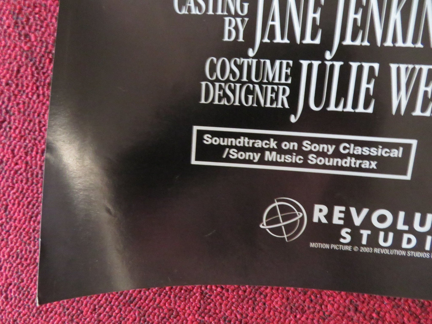 THE MISSING UK QUAD (30"x 40") ROLLED POSTER TOMMY LEE JONES CATE BLANCHETT 2003 Rendezvous Cinema Movie posters