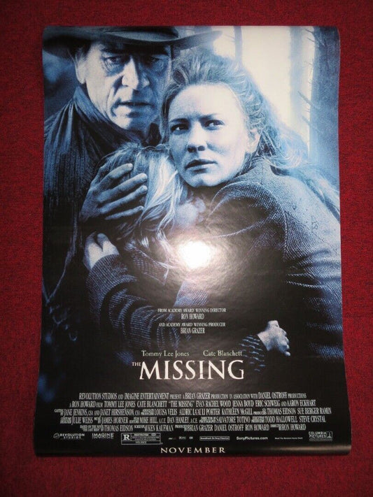 THE MISSING US ONE SHEET ROLLED POSTER TOMMY LEE JONES CATE BLANCHETT 2003 Movie posters