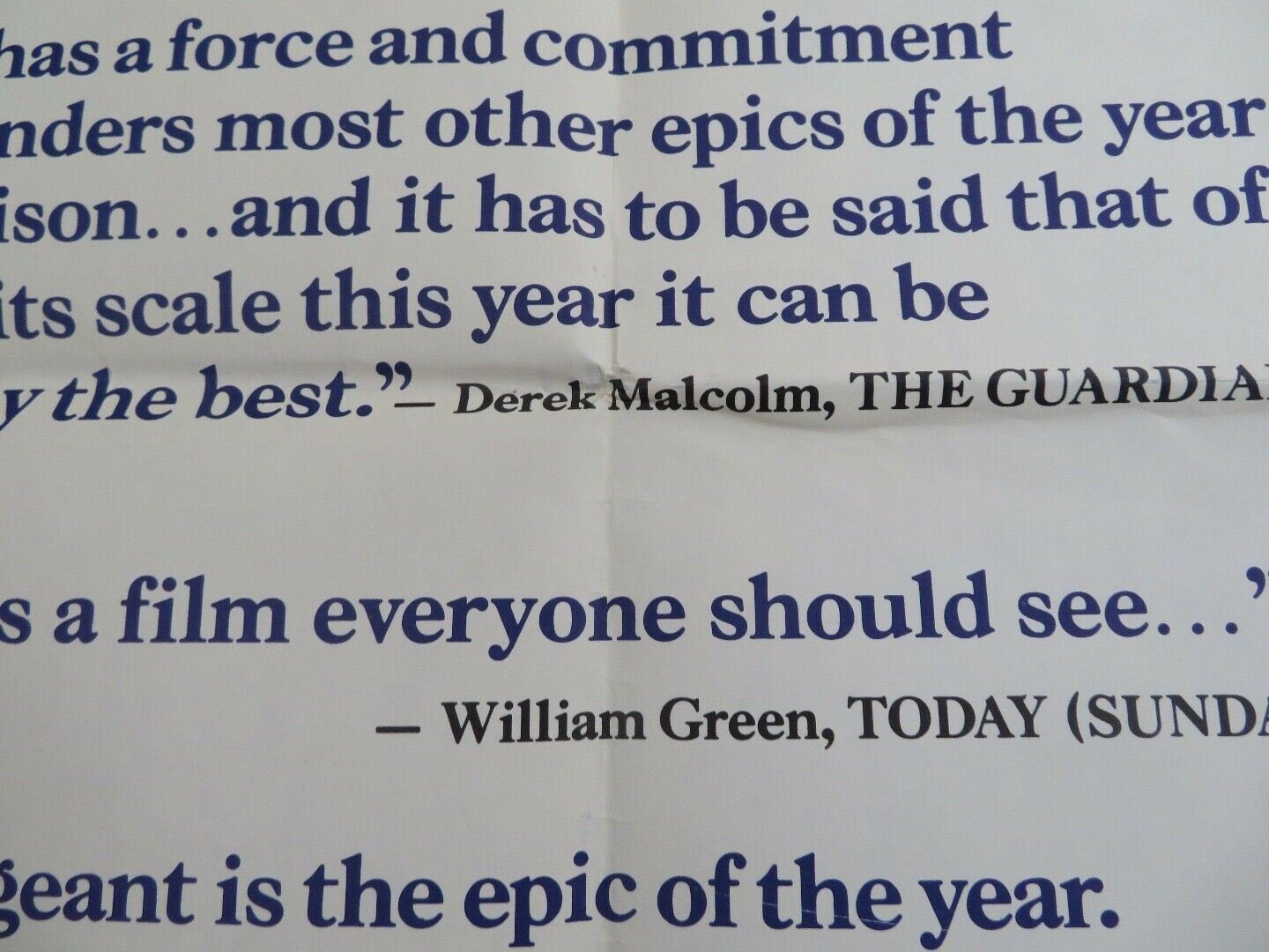 THE MISSION BRITISH QUAD (30 x 40) POSTER ROBERT DENIRO JEREMY IRONS 1986 Movie posters