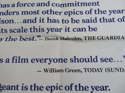 THE MISSION BRITISH QUAD (30 x 40) POSTER ROBERT DENIRO JEREMY IRONS 1986 Movie posters