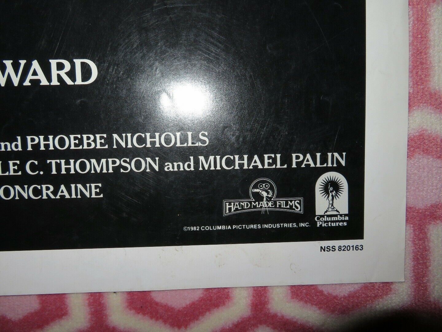 THE MISSIONARY FOLDED US ONE SHEET POSTER MICHAEL PALIN MAGGIE SMITH 1982 - Rendezvous Cinema