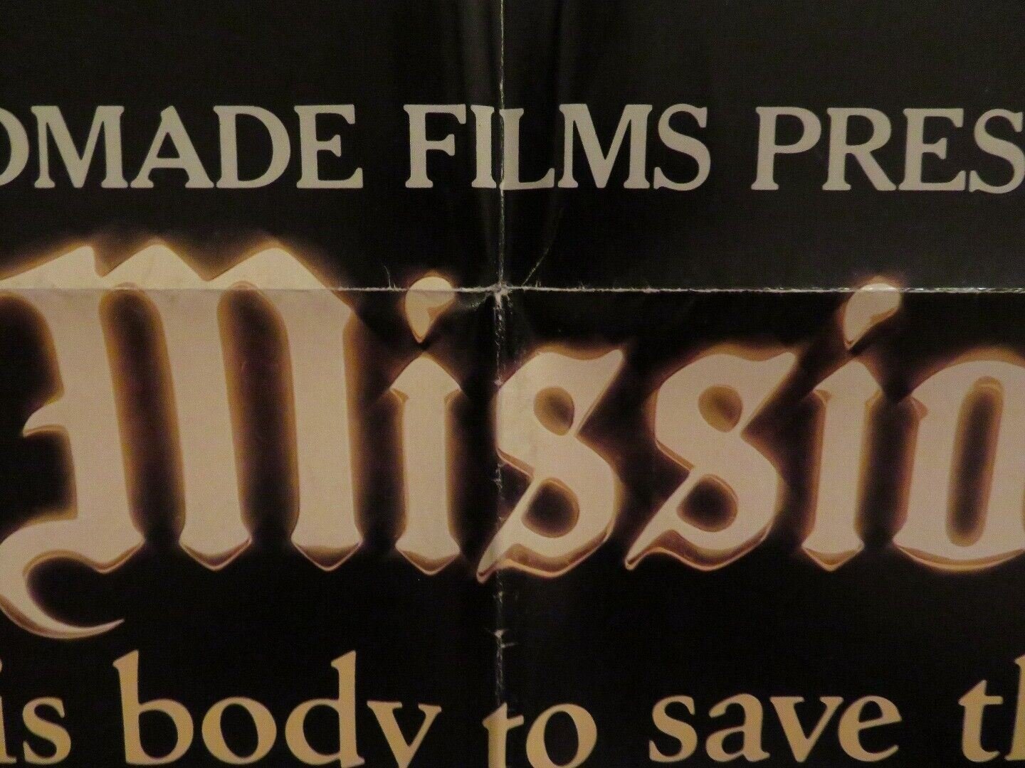 THE MISSIONARY FOLDED US ONE SHEET POSTER MICHAEL PALIN MAGGIE SMITH 1982 - Rendezvous Cinema