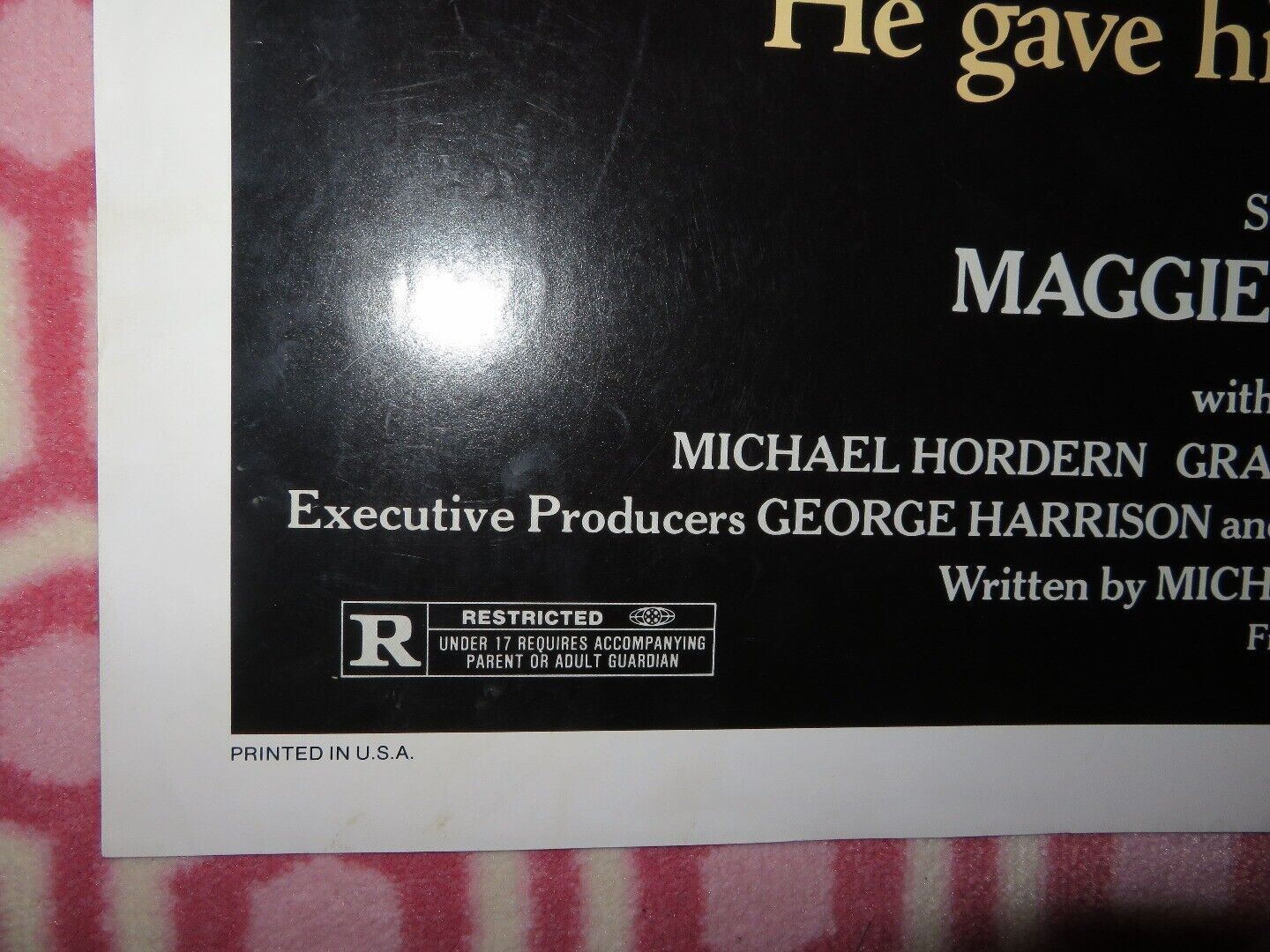 THE MISSIONARY FOLDED US ONE SHEET POSTER MICHAEL PALIN MAGGIE SMITH 1982 - Rendezvous Cinema