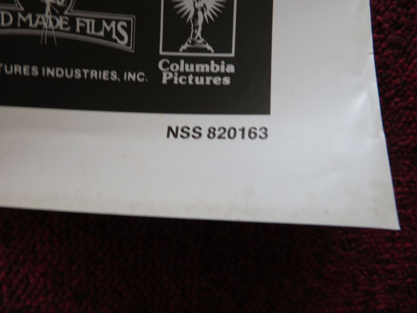 THE MISSIONARY US ONE SHEET ROLLED POSTER MICHAEL PALIN MAGGIE SMITH 1982 Movie posters