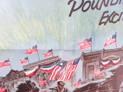 THE MISSOURI TRAVELER FOLDED US ONE SHEET POSTER BRANDON DE WILDE MARVIN 1958 Rendezvous Cinema Movie posters