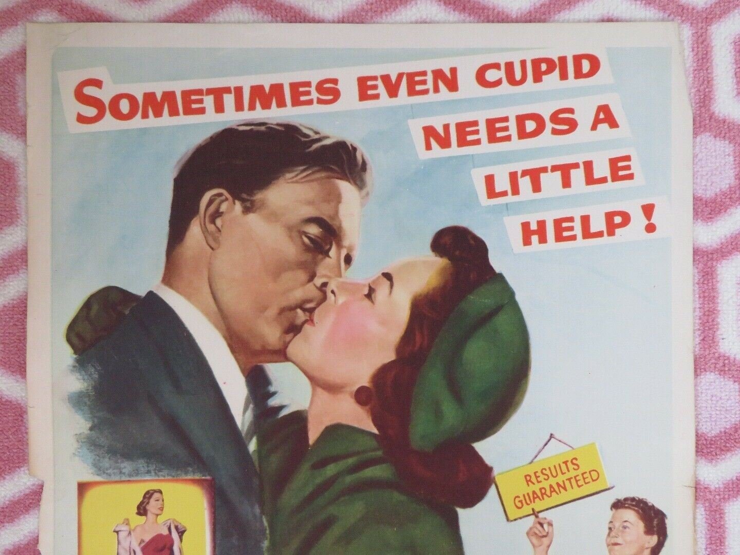 THE MODEL AND THE MARRIAGE BROKER US INSERT (14"x 36") POSTER JEANNE CRAIN 1951 Movie posters