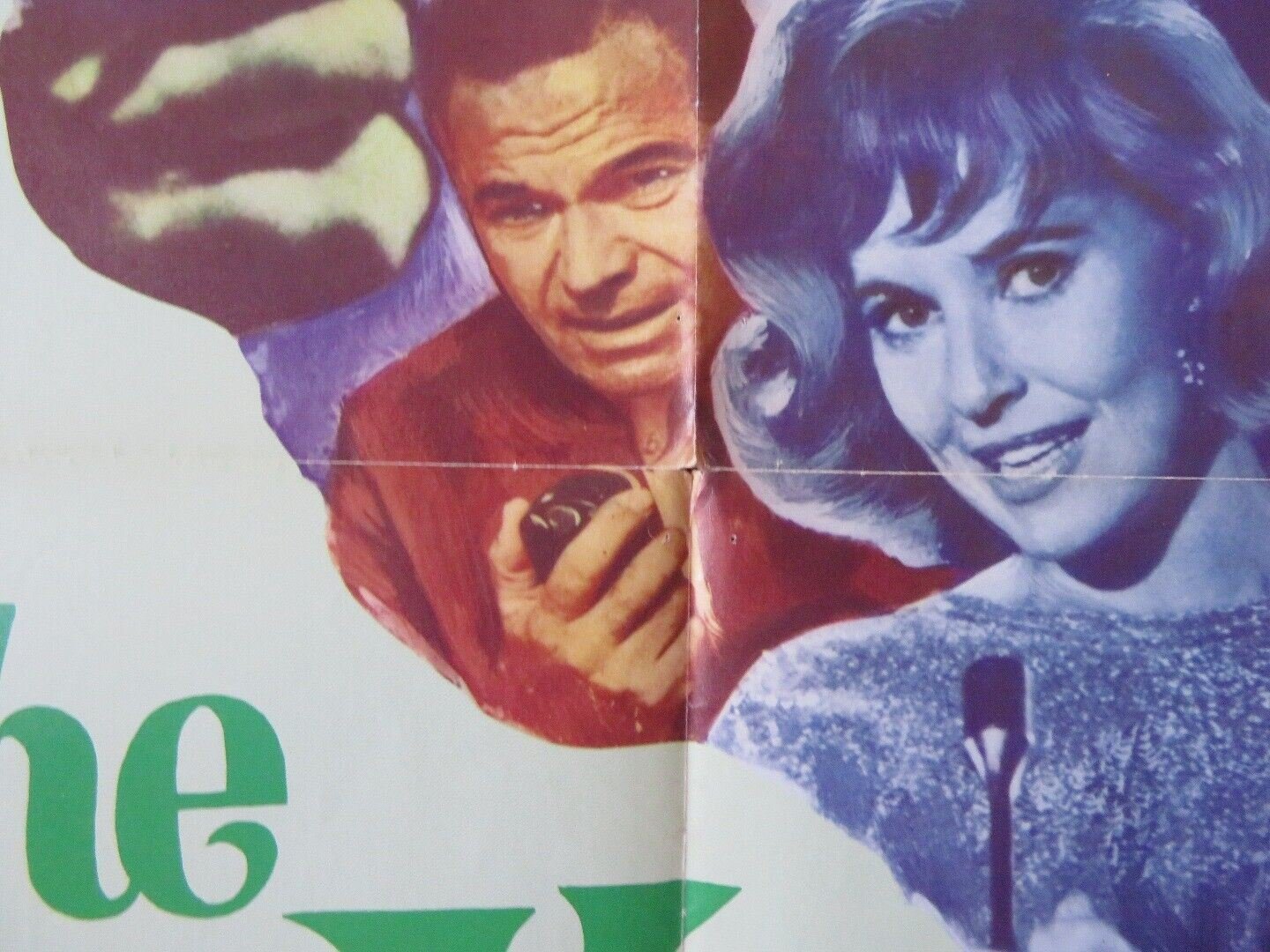 THE MONEY JUNGLE FOLDED US ONE SHEET POSTER JOHN ERICSON LOLA ALBRIGHT 1967 Movie posters