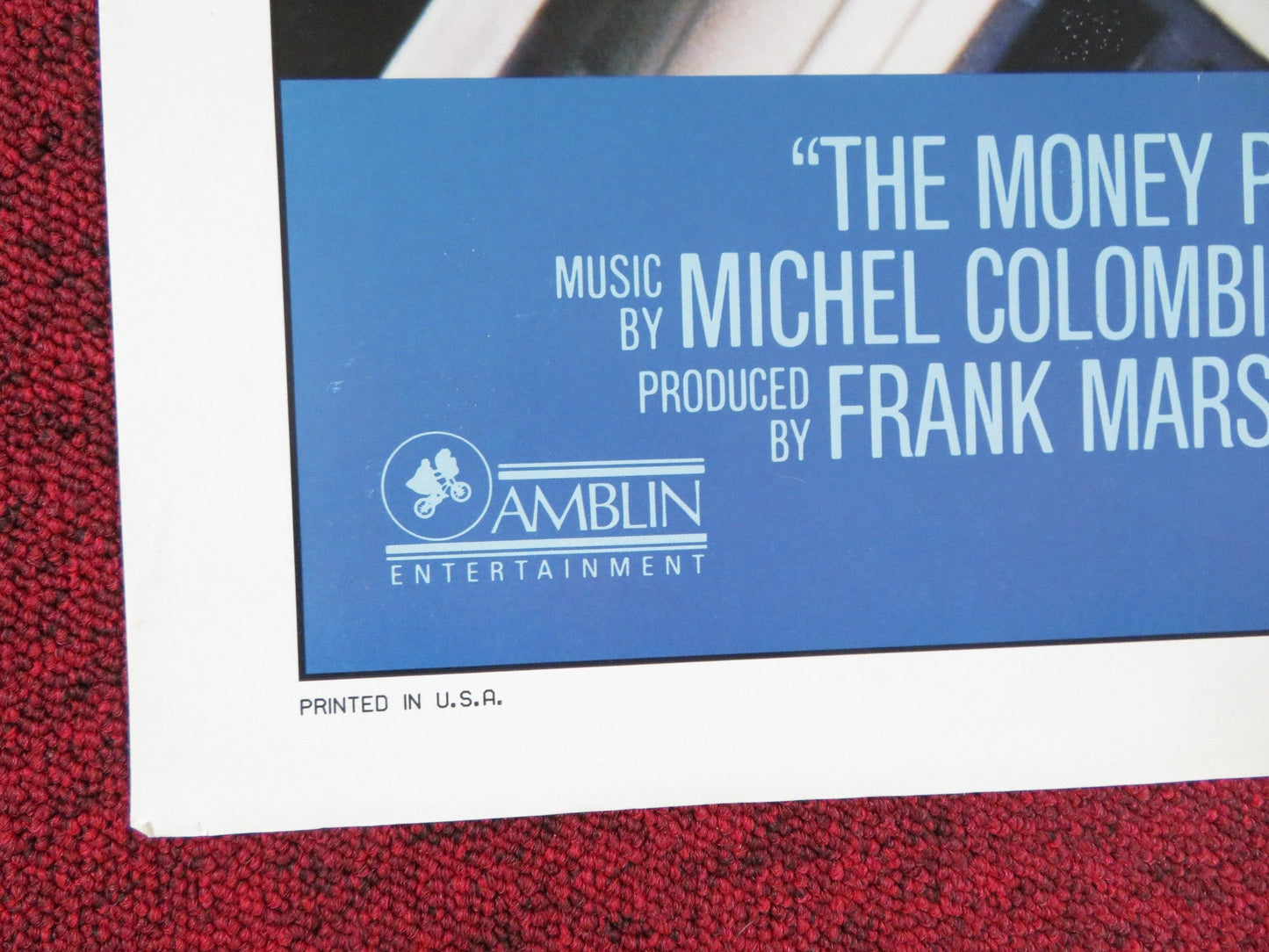 THE MONEY PIT FOLDED US ONE SHEET POSTER TOM HANKS SHELLEY LONG 1985 Rendezvous Cinema Movie posters