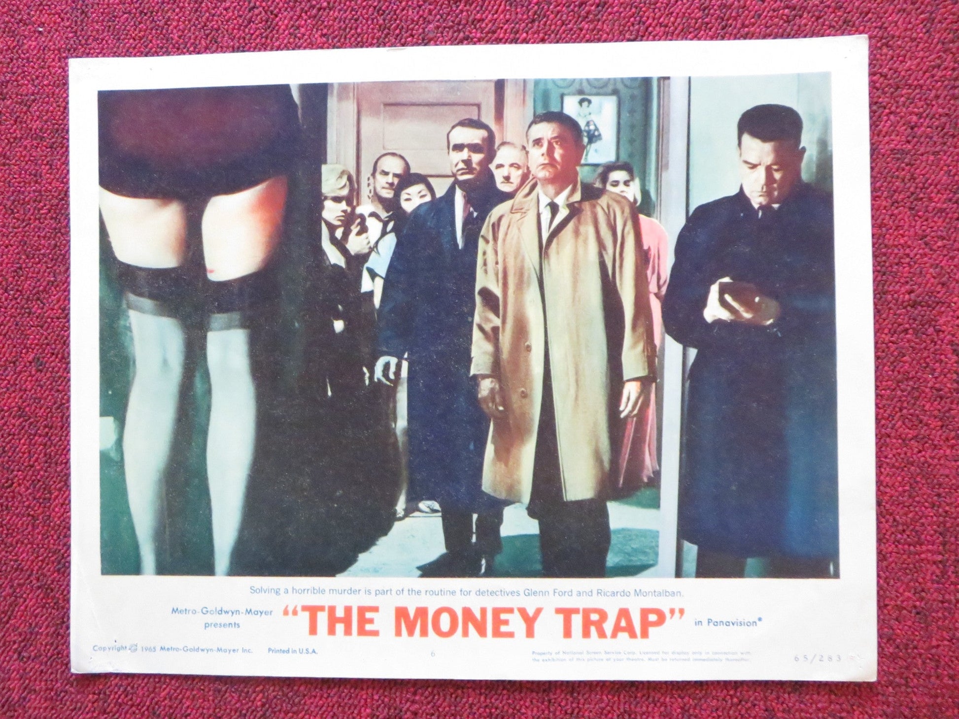 THE MONEY TRAP US LOBBY CARD FULL SET GLENN FORD RITA HAYWORTH 1965 Rendezvous Cinema Movie posters