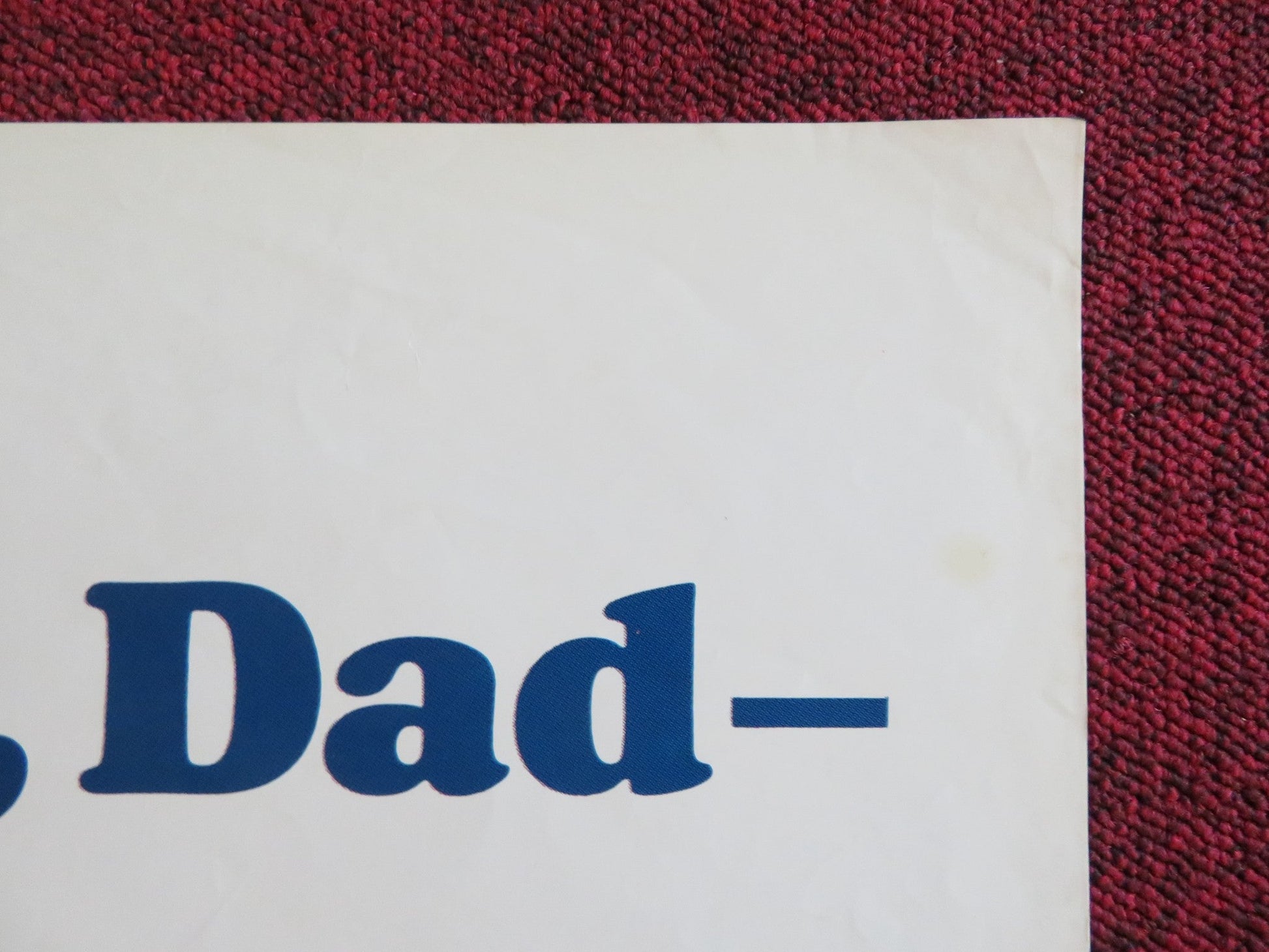 THE MONKEY'S UNCLE FOLDED US ONE SHEET POSTER DISNEY TOMMY KIRK 1964 Rendezvous Cinema Movie posters