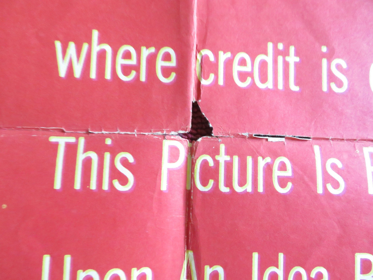 THE MOON IS BLUE FOLDED US ONE SHEET POSTER WILLIAM HOLDEN DAVID NIVEN 1953 Rendezvous Cinema Movie posters