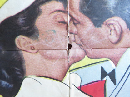 THE MOON IS BLUE FOLDED US ONE SHEET POSTER WILLIAM HOLDEN DAVID NIVEN 1953 Rendezvous Cinema Movie posters