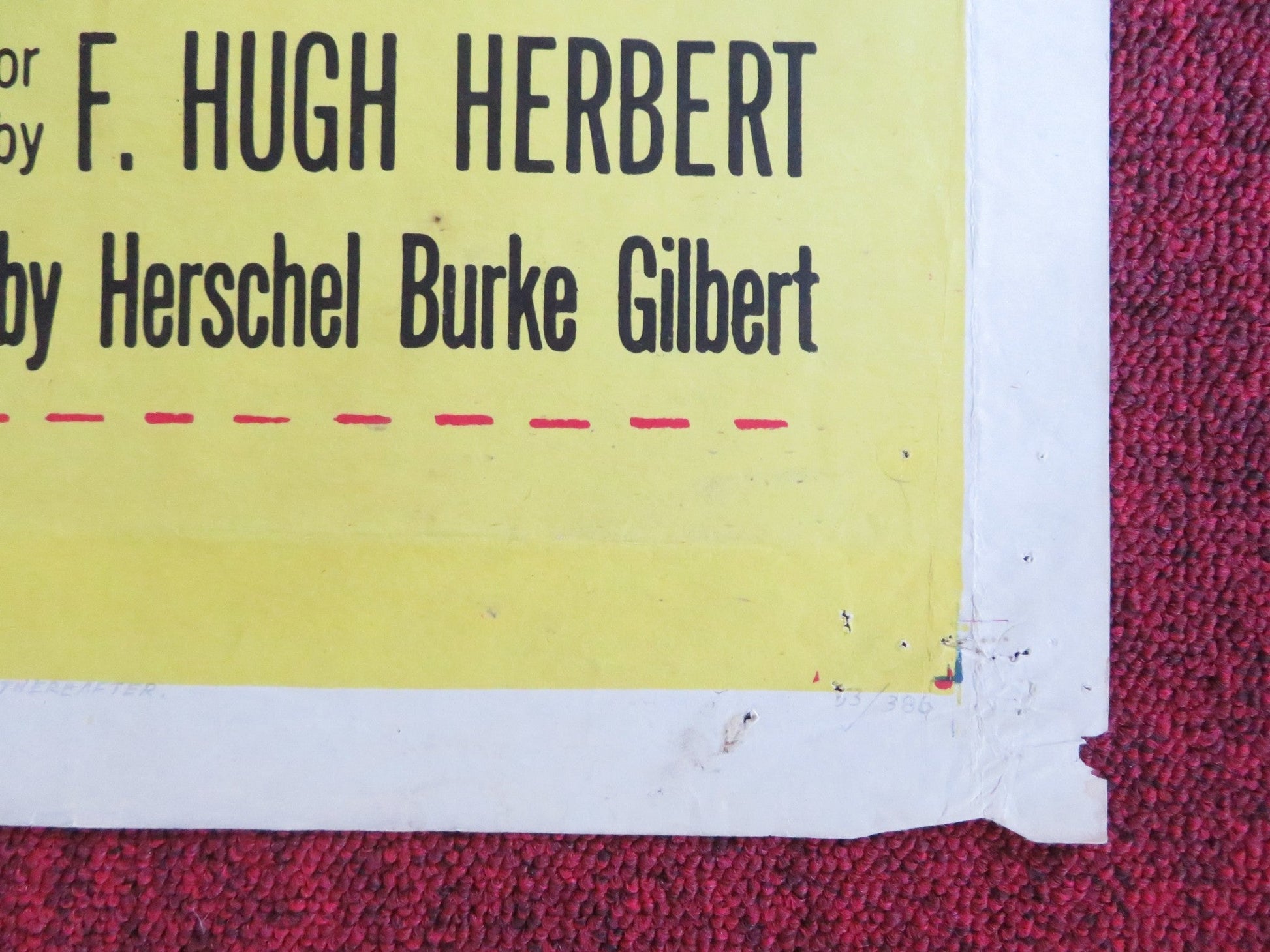 THE MOON IS BLUE FOLDED US ONE SHEET POSTER WILLIAM HOLDEN DAVID NIVEN 1953 Rendezvous Cinema Movie posters