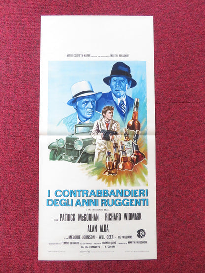 THE MOONSHINE WAR ITALIAN LOCANDINA POSTER PATRICK MCGOOHAN RICHARD WIDMARK 1970 Rendezvous Cinema Movie posters