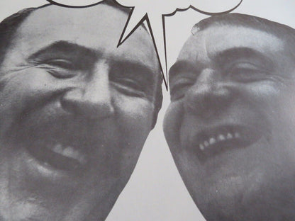 THE MORE IT GOES, THE LESS IT GOES BELGIUM (21.5"x14.5") POSTER JEAN PIERRE 1977 - Rendezvous Cinema
