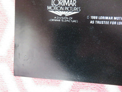 THE MORNING AFTER BRITISH QUAD (30" x 40") POSTER JEFF BRIDGES JANE FONDA 1986 Movie posters