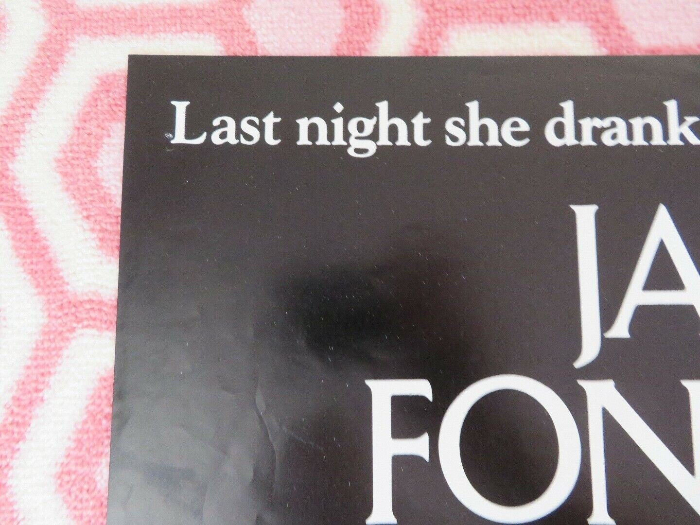 THE MORNING AFTER BRITISH QUAD (30" x 40") POSTER JEFF BRIDGES JANE FONDA 1986 Movie posters