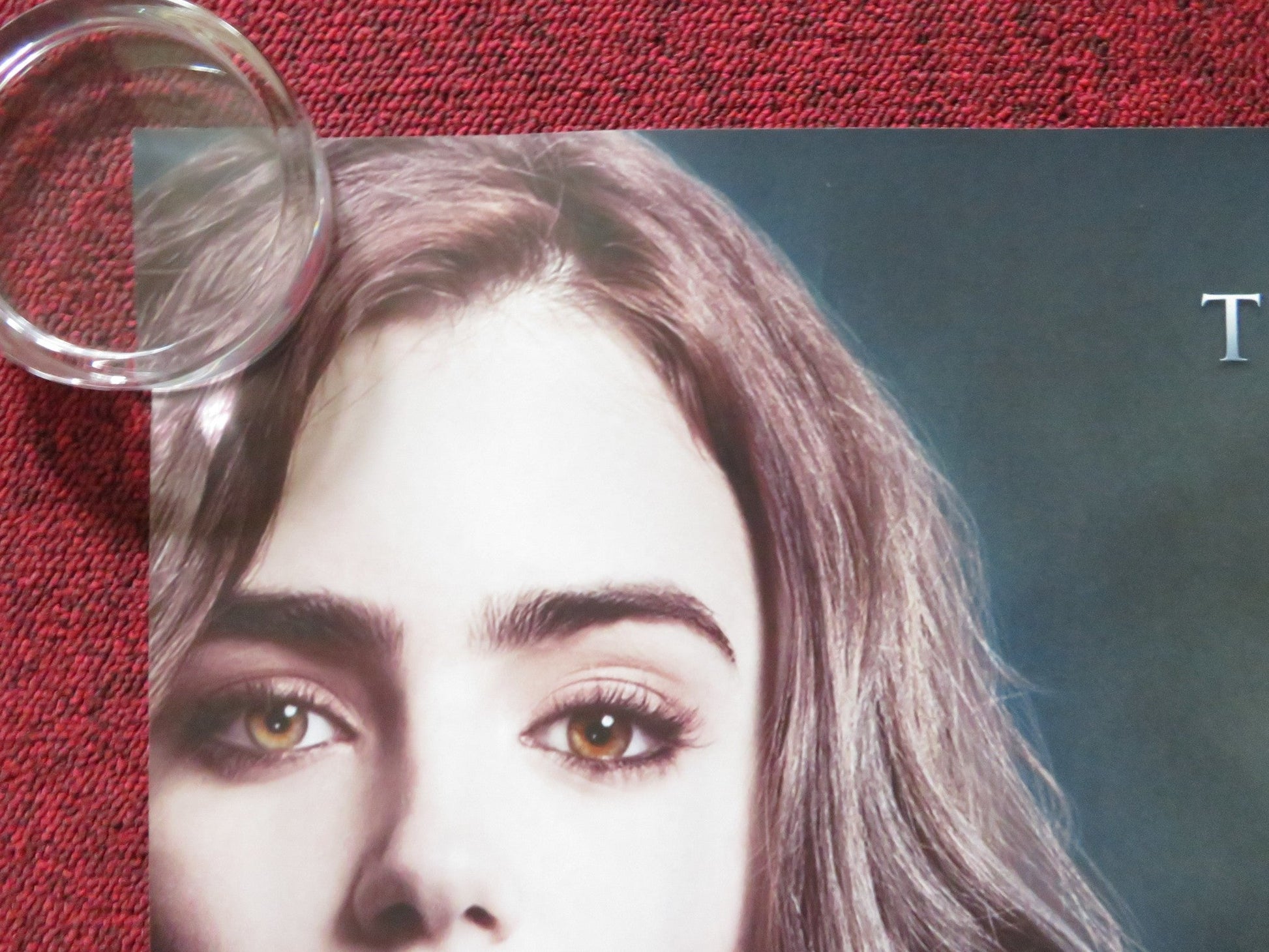 THE MORTAL INSTRUMENTS: CITY OF BONES UK QUAD ROLLED POSTER LILY COLLINS 2013 Rendezvous Cinema Movie posters