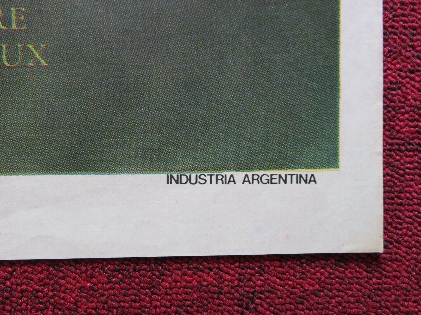 THE MOSQUITO COAST FOLDED ARGENTINA POSTER HARRISON FORD HELEN MIRREN 1986 - Rendezvous Cinema