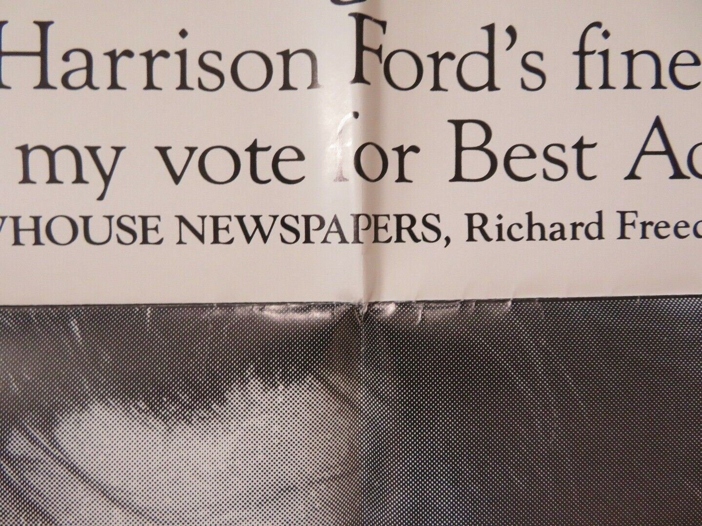 THE MOSQUITO COAST FOLDED US ONE SHEET POSTER HARRISON FORD HELEN MIRREN 1986 Movie posters