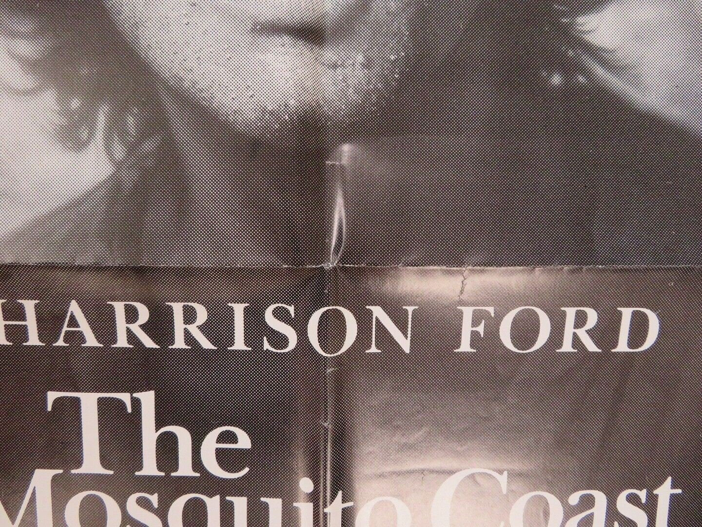 THE MOSQUITO COAST FOLDED US ONE SHEET POSTER HARRISON FORD HELEN MIRREN 1986 Movie posters