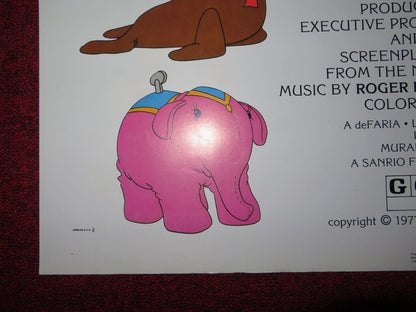 THE MOUSE AND HIS CHILD FOLDED US ONE SHEET POSTER PETER USTINOV 1977 Movie posters