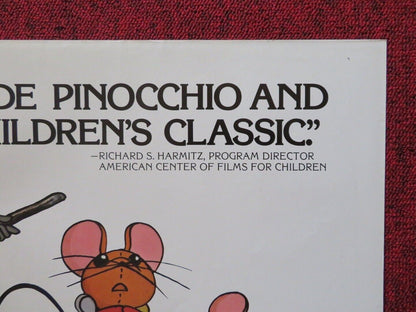 THE MOUSE AND HIS CHILD FOLDED US ONE SHEET POSTER PETER USTINOV 1977 Movie posters