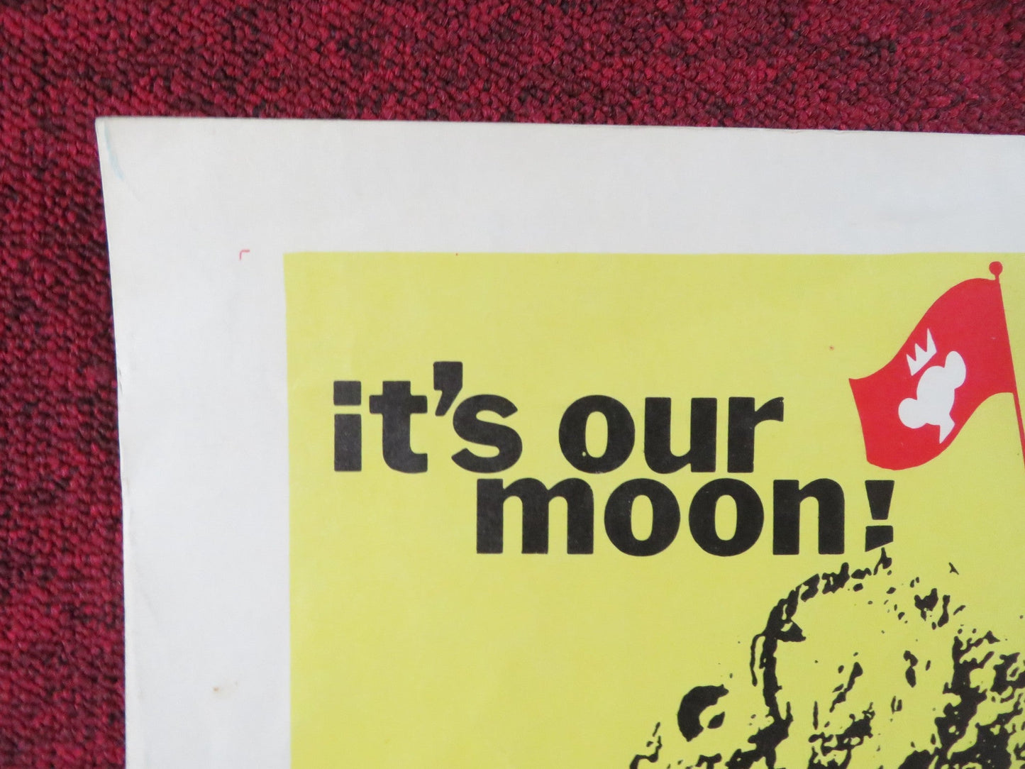 THE MOUSE ON THE MOON HALF SHEET (22"x 28") POSTER RUTHERFORD MOODY 1963 Rendezvous Cinema Movie posters