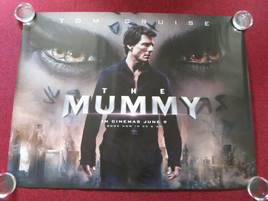 THE MUMMY UK QUAD ROLLED POSTER TOM CRUISE RUSSELL CROWE 2017 Rendezvous Cinema Movie posters
