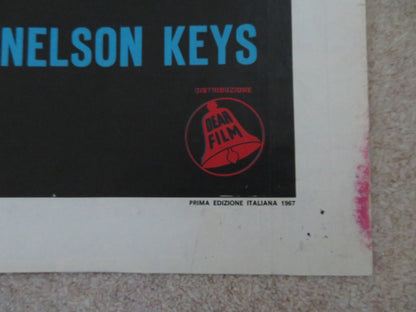 THE MUMMY'S SHROUD ITALIAN 2 FOGLIO POSTER ANDRE MORELL JOHN PHILLIPS 1967 Rendezvous Cinema Movie posters