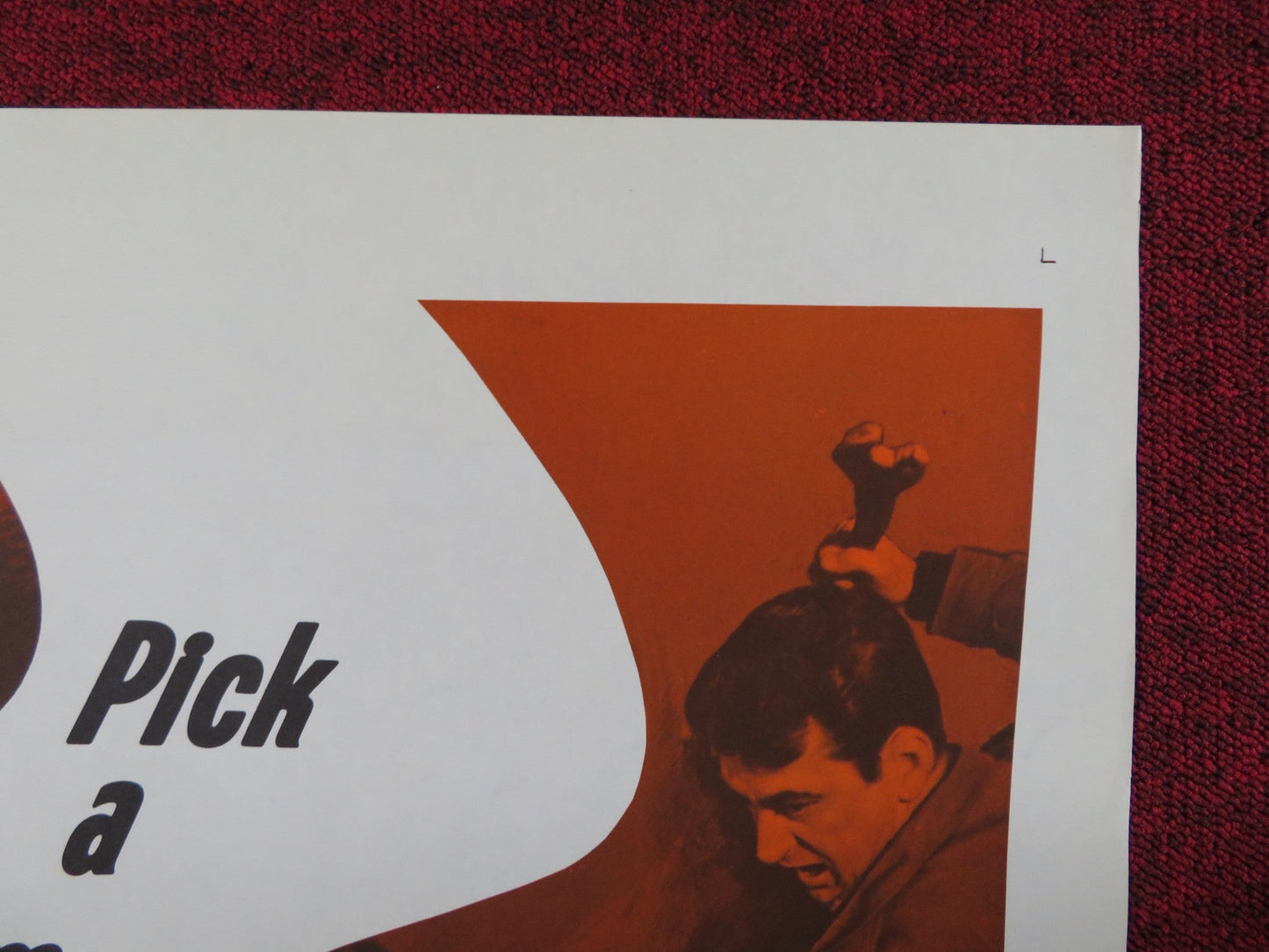 THE MURDER GAME FOLDED US ONE SHEET POSTER KEN SCOTT MARLA LANDI 1965 Rendezvous Cinema Movie posters