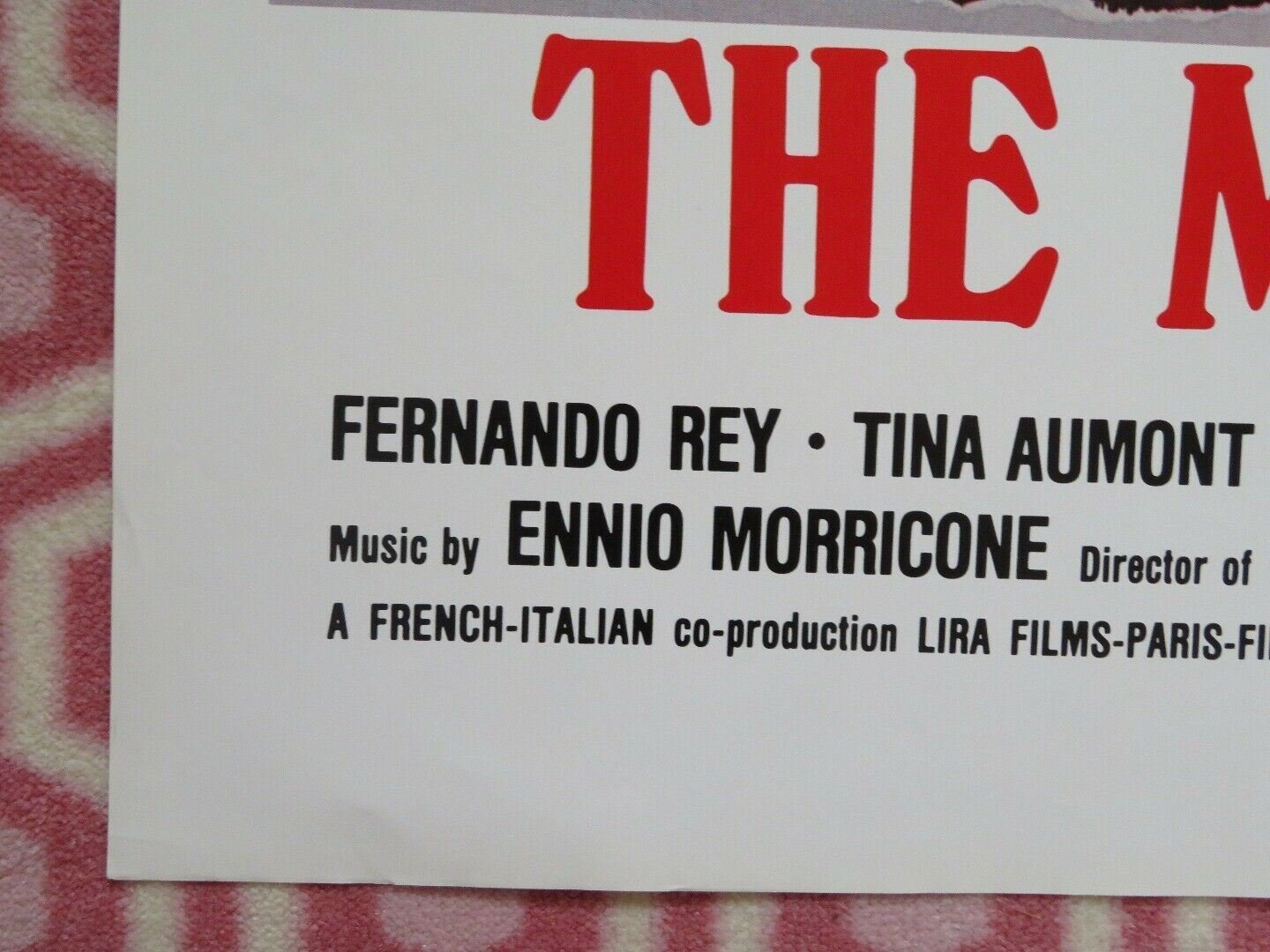 THE MURRI AFFAIR US ONE SHEET POSTER CATHERINE DENEUVE GIANCARLO GIANNINI 1974 Movie posters