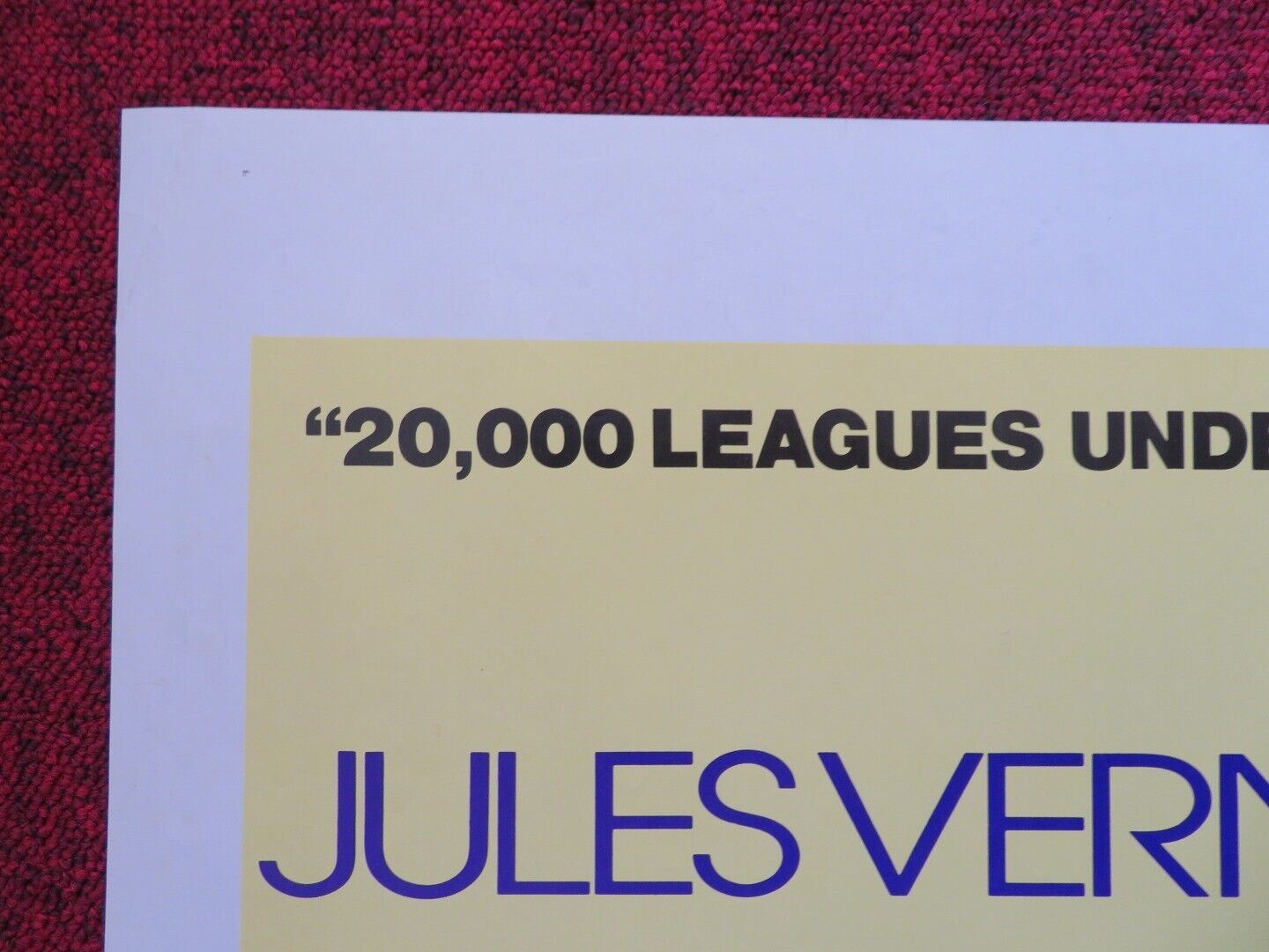 THE MYSTERIOUS ISLAND OF CAPTAIN NEMO FOLDED US ONE SHEET POSTER OMAR SHARIF '74 Movie posters