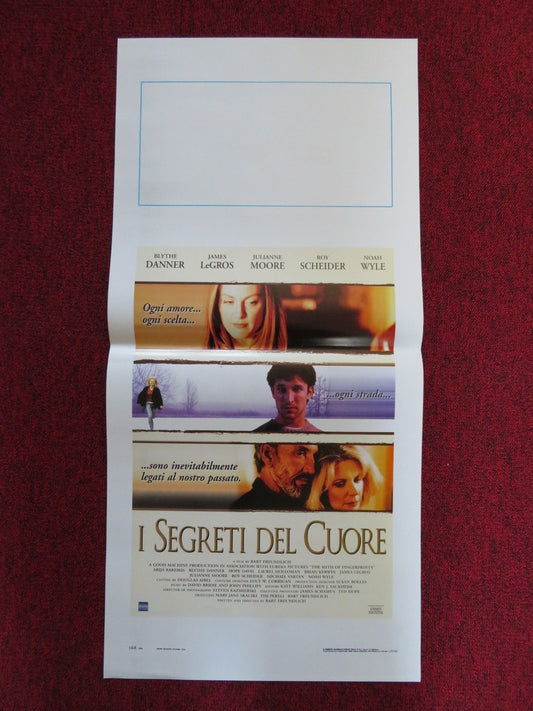 THE MYTH OF FINGERPRINTS ITALIAN LOCANDINA POSTER RANDEE ALLEN A. BAREIKIS 1997 Rendezvous Cinema Movie posters