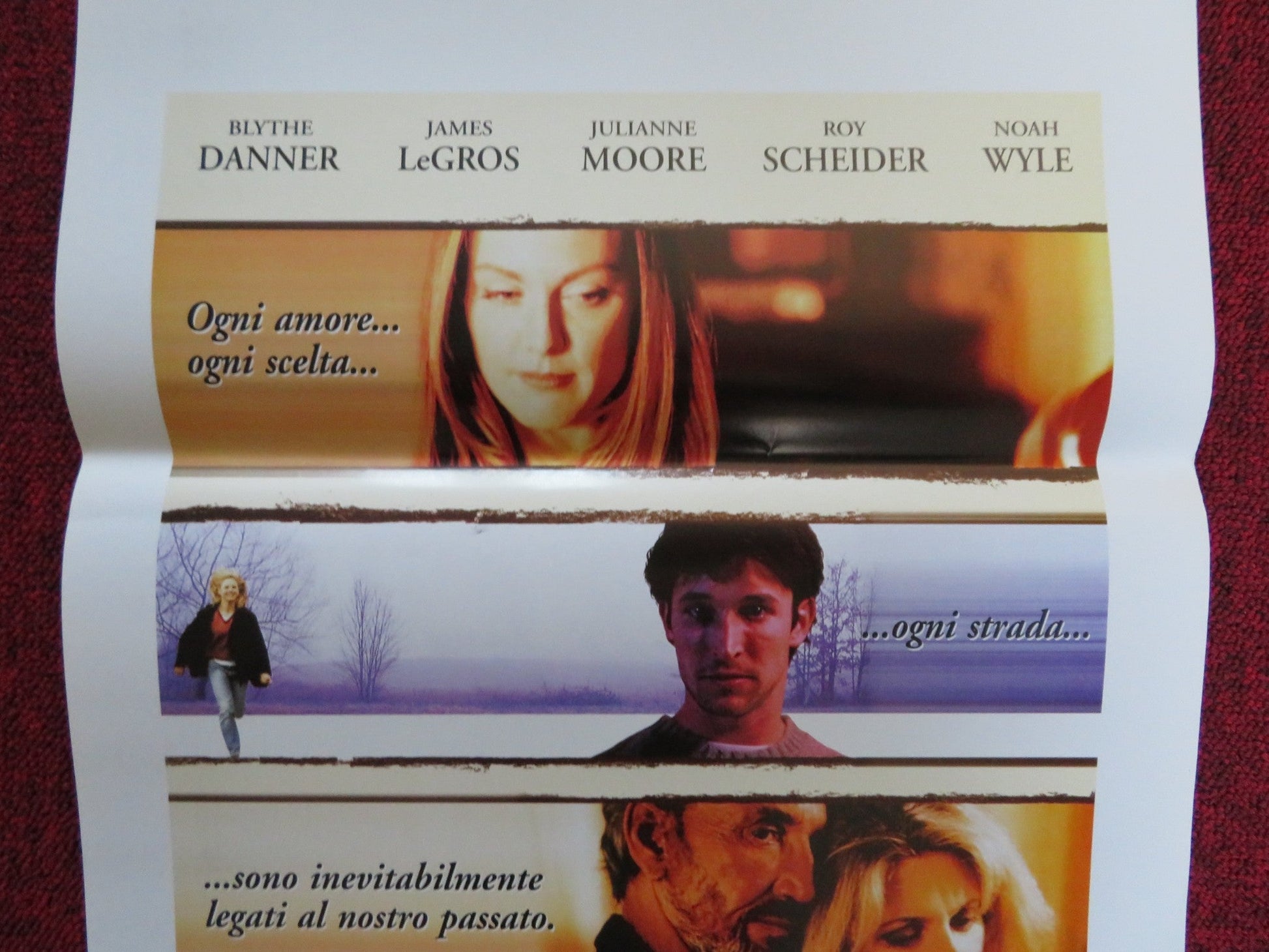 THE MYTH OF FINGERPRINTS ITALIAN LOCANDINA POSTER RANDEE ALLEN A. BAREIKIS 1997 Rendezvous Cinema Movie posters