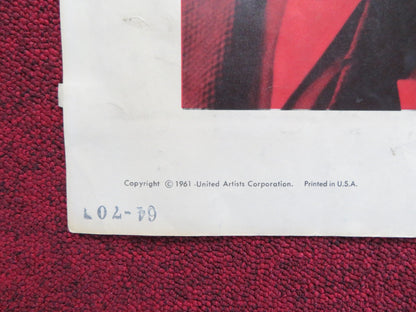 THE NAKED EDGE US HALF SHEET (22"x 28") POSTER GARY COOPER DEBORAH KERR 1961 Rendezvous Cinema Movie posters