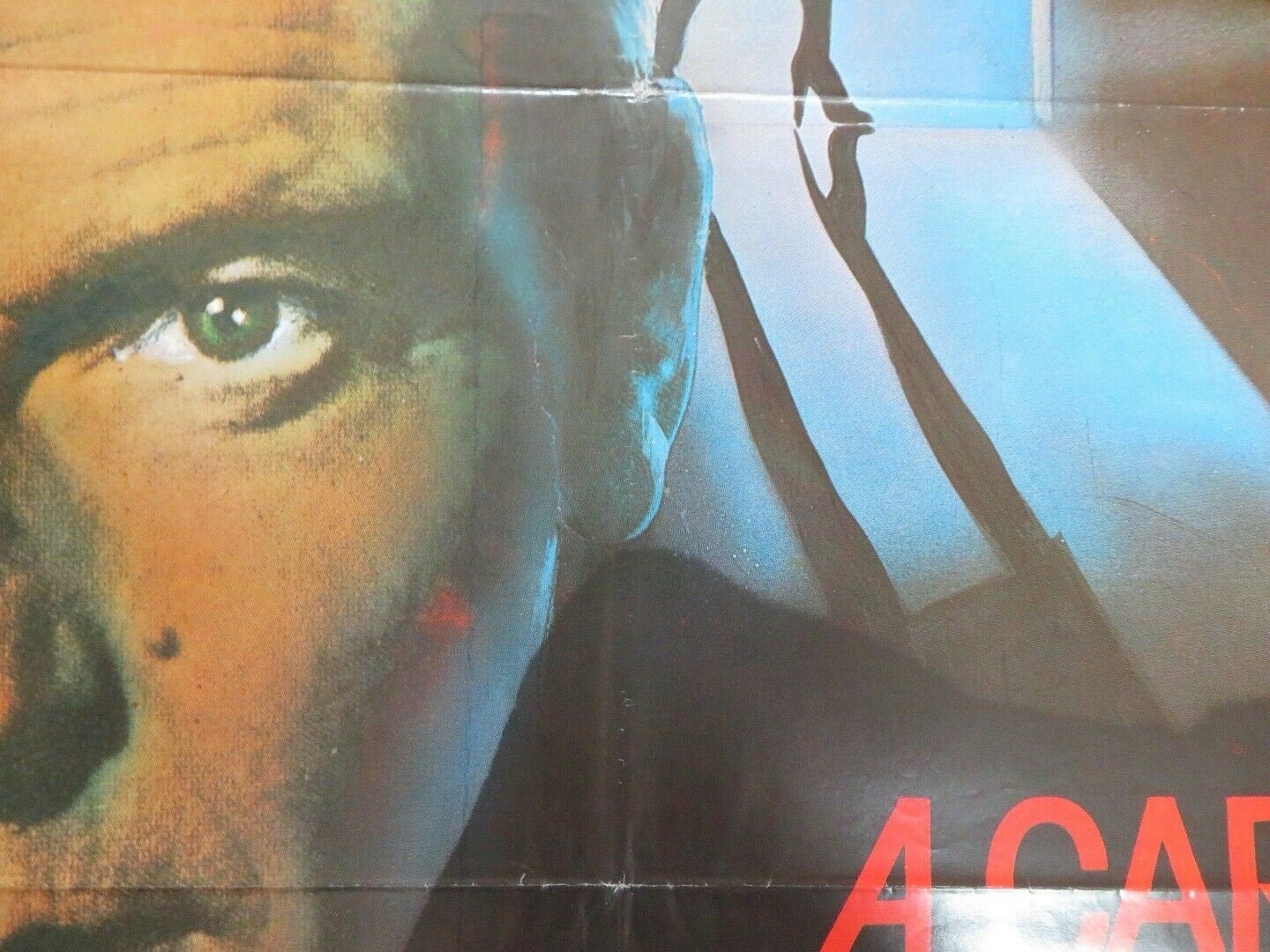 The Naked Face cannon SPANISH (39.5"X 27.5") ROLLED POSTER ROGER MOORE 1984 Movie posters