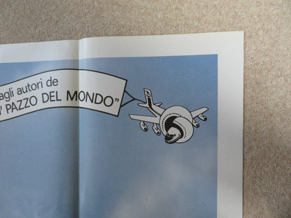 THE NAKED GUN ITALIAN 4 FOGLIO POSTER LESLIE NIELSON PRISCILLA PRESLEY 1989 Rendezvous Cinema Movie posters