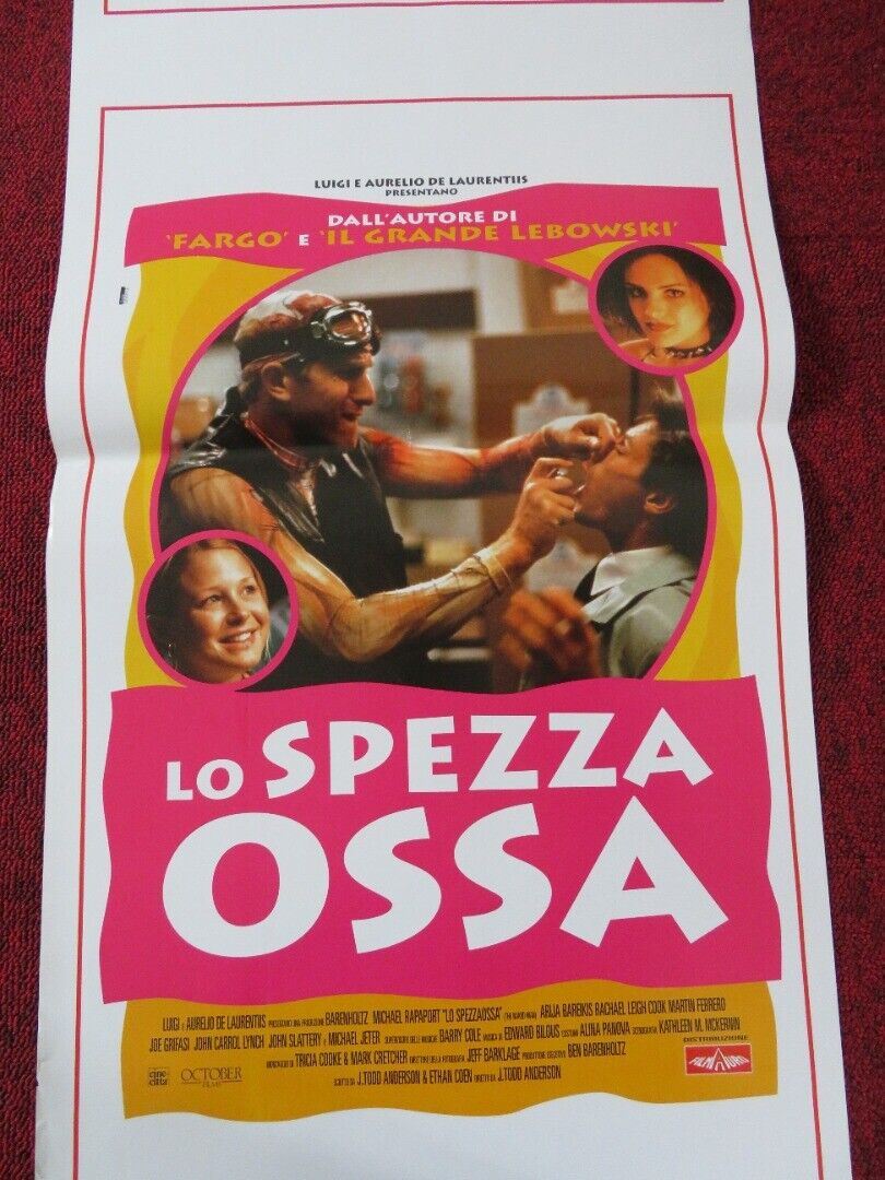 THE NAKED MAN ITALIAN LOCANDINA (27.5"x13") POSTER J. TODD ANDERSON 2001 Movie posters