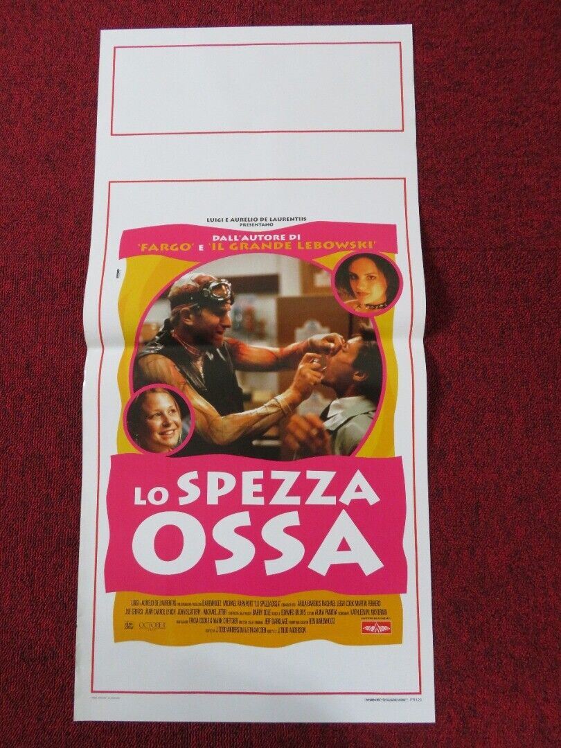 THE NAKED MAN ITALIAN LOCANDINA (27.5"x13") POSTER J. TODD ANDERSON 2001 Movie posters