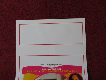 THE NAKED MAN ITALIAN LOCANDINA (27.5"x13") POSTER J. TODD ANDERSON 2001 Movie posters