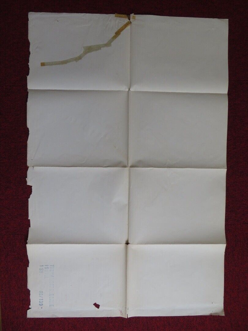 THE NAME OF THE GAME IS KILL! FOLDED US ONE SHEET POSTER JACK LORD 1968 Movie posters